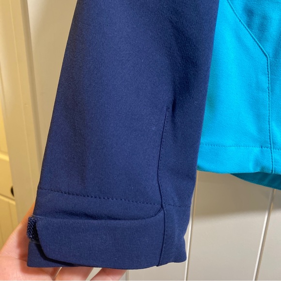 Marmot Women's Estes M3 Softshell Full Zip Jacket - Medium (Blue) - Picture 10 of 11